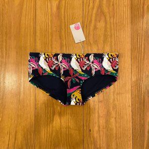Boden Classic Bikini Short - Parrot Print